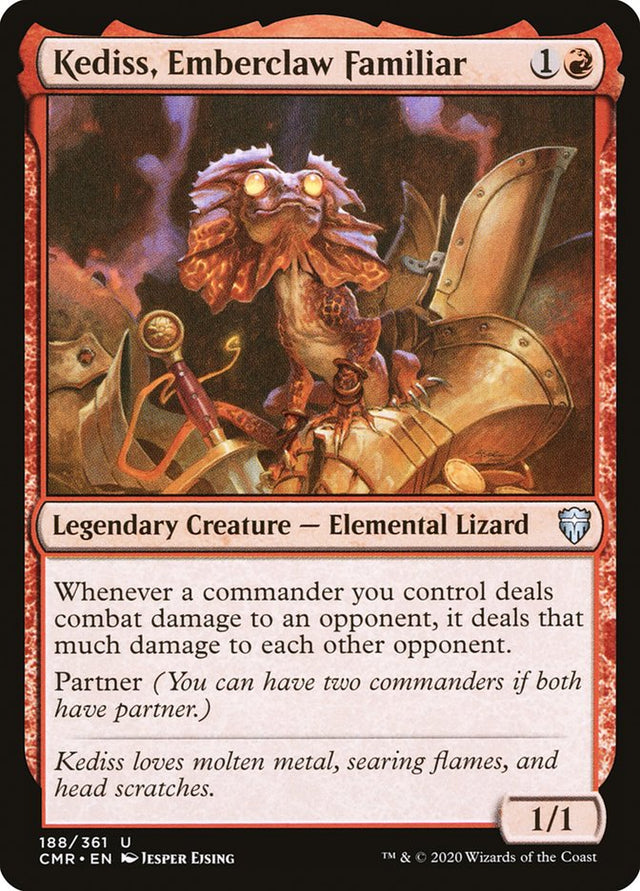 Kediss, Emberclaw Familiar [Commander Legends] - PCA Designer Toys