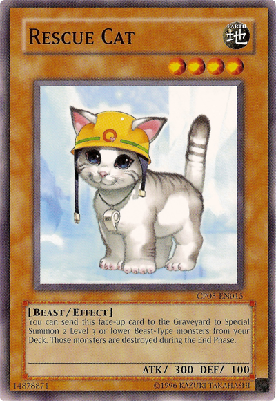 Rescue Cat [CP05-EN015] Common - PCA Designer Toys