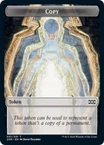 Copy // Human Soldier Double-sided Token [Double Masters Tokens]
