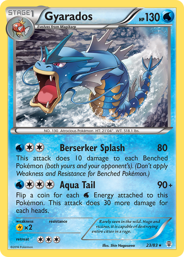 Gyarados (23/83) [XY: Generations] - PCA Designer Toys