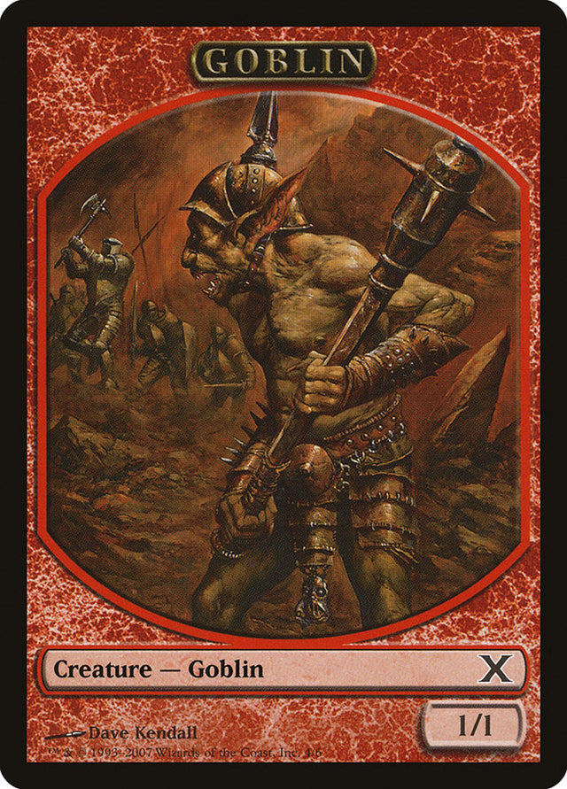 Goblin Token [Tenth Edition Tokens] - PCA Designer Toys
