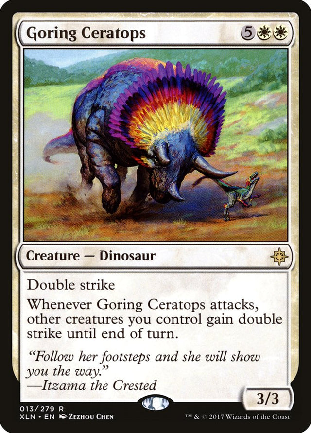 Goring Ceratops [Ixalan] - PCA Designer Toys