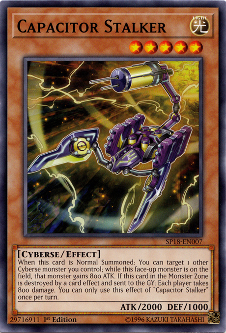 Capacitor Stalker [SP18-EN007] Common - PCA Designer Toys