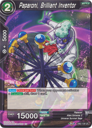 Paparoni, Brilliant Inventor (DB2-139) [Divine Multiverse] - PCA Designer Toys