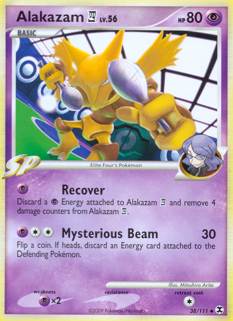 Alakazam (38/111) [Platinum: Rising Rivals] - PCA Designer Toys