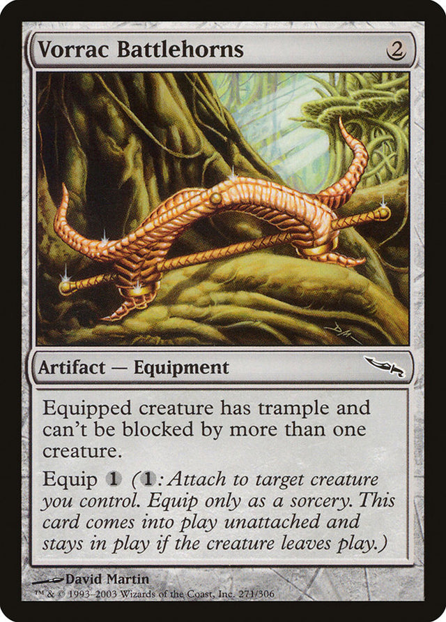 Vorrac Battlehorns [Mirrodin] - PCA Designer Toys