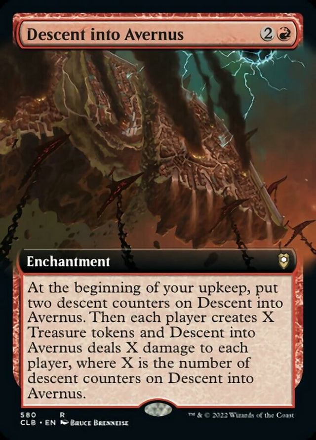 Descent into Avernus (Extended Art) [Commander Legends: Battle for Baldur's Gate] - PCA Designer Toys