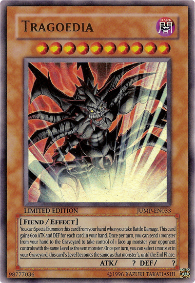Tragoedia [JUMP-EN033] Ultra Rare - PCA Designer Toys