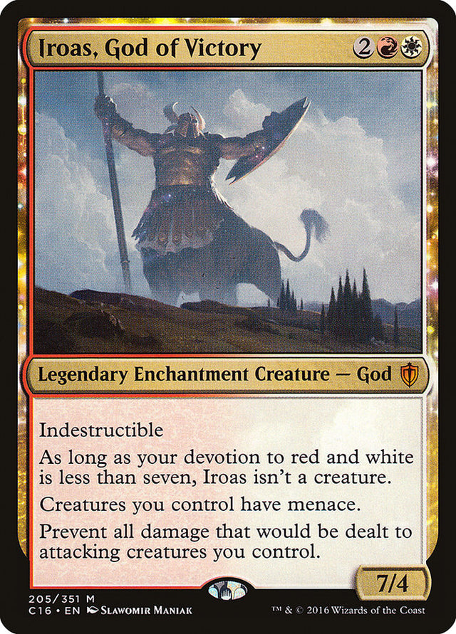 Iroas, God of Victory [Commander 2016] - PCA Designer Toys