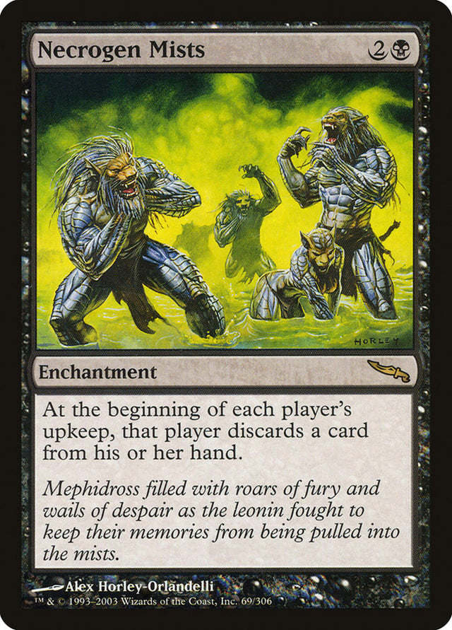 Necrogen Mists [Mirrodin] - PCA Designer Toys