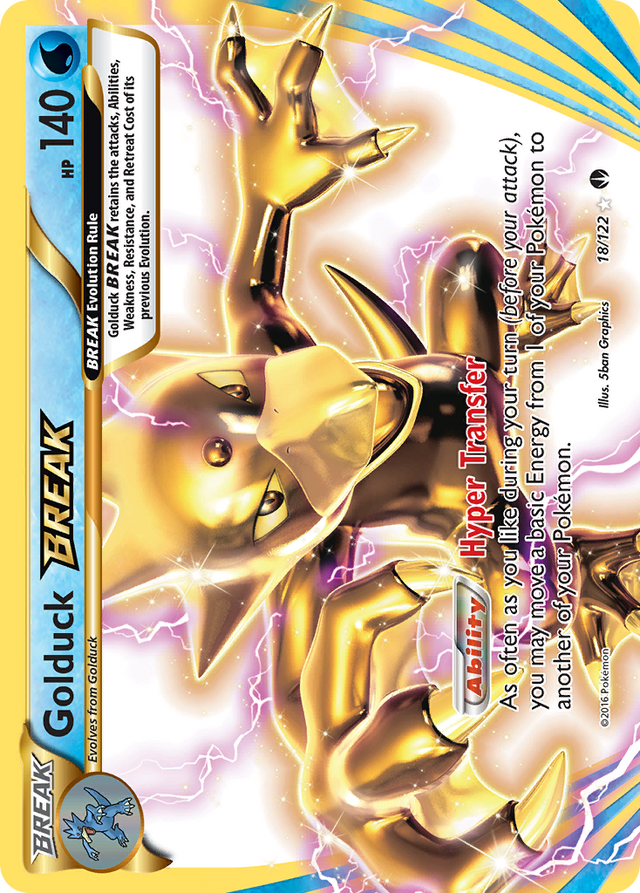 Golduck BREAK (18/122) [XY: BREAKpoint] - PCA Designer Toys