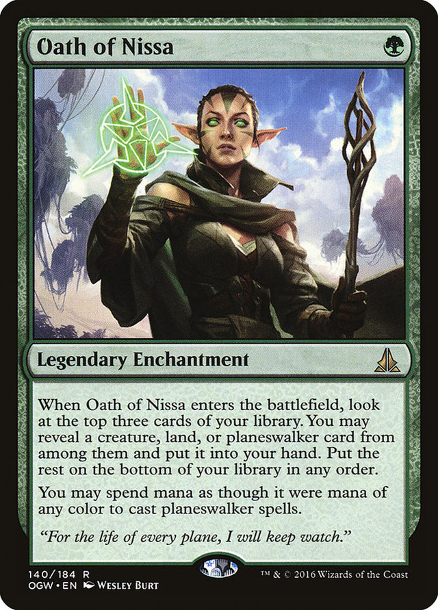 Oath of Nissa [Oath of the Gatewatch] - PCA Designer Toys