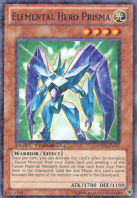 Elemental Hero Prisma [DT03-EN007] Common - PCA Designer Toys