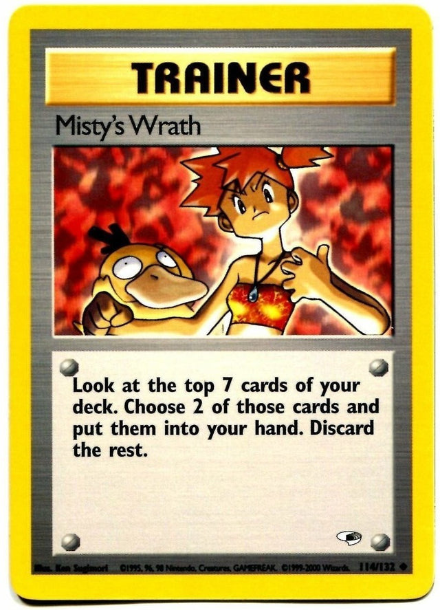 Misty's Wrath (114/132) [Gym Heroes Unlimited] - PCA Designer Toys