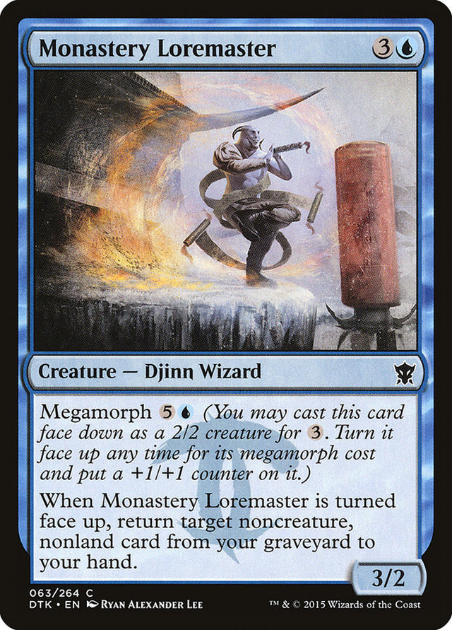 Monastery Loremaster [Dragons of Tarkir] - PCA Designer Toys