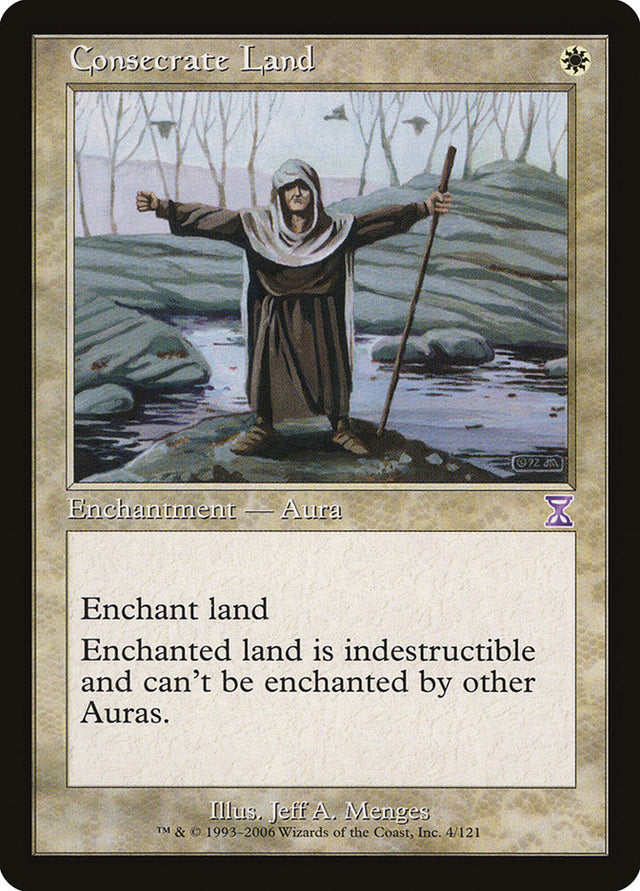 Consecrate Land [Time Spiral Timeshifted] - PCA Designer Toys