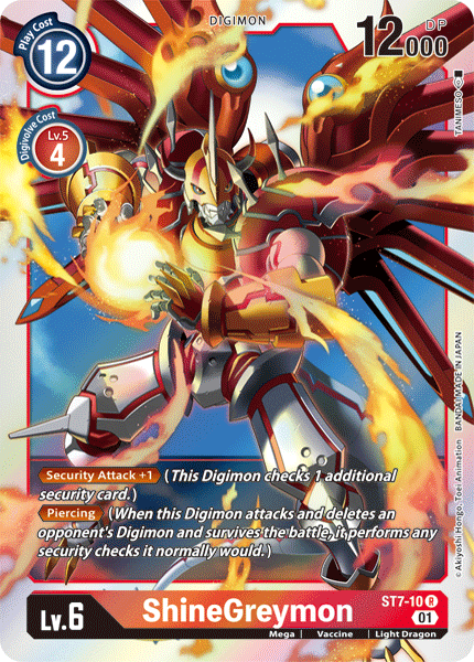 ShineGreymon [ST7-10] [Starter Deck: Gallantmon] - PCA Designer Toys