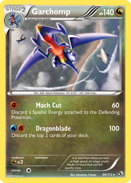 Garchomp (96/113) [Black & White: Legendary Treasures] - PCA Designer Toys