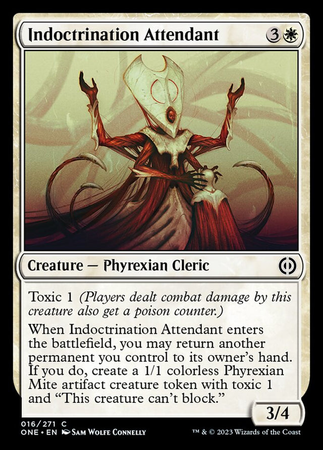 Indoctrination Attendant [Phyrexia: All Will Be One]