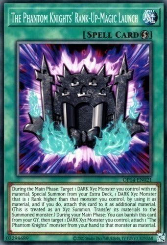 The Phantom Knights' Rank-Up-Magic Launch [OP14-EN021] Common - PCA Designer Toys
