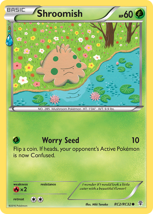 Shroomish (RC2/RC32) [XY: Generations] - PCA Designer Toys