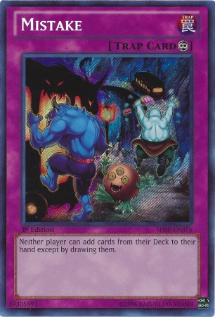 Mistake [SHSP-EN076] Secret Rare - PCA Designer Toys