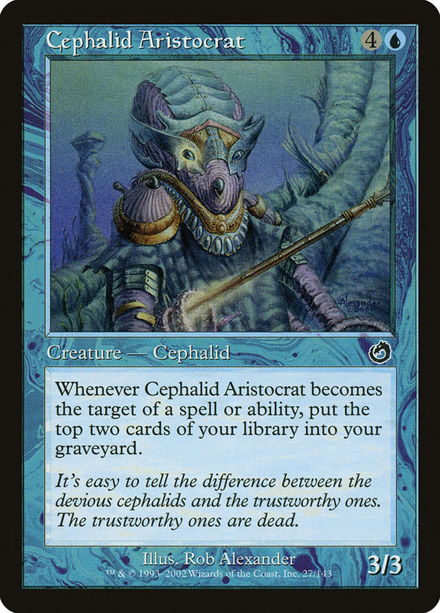 Cephalid Aristocrat [Torment] - PCA Designer Toys