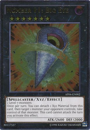 Number 11: Big Eye [AP06-EN002] Ultimate Rare - PCA Designer Toys