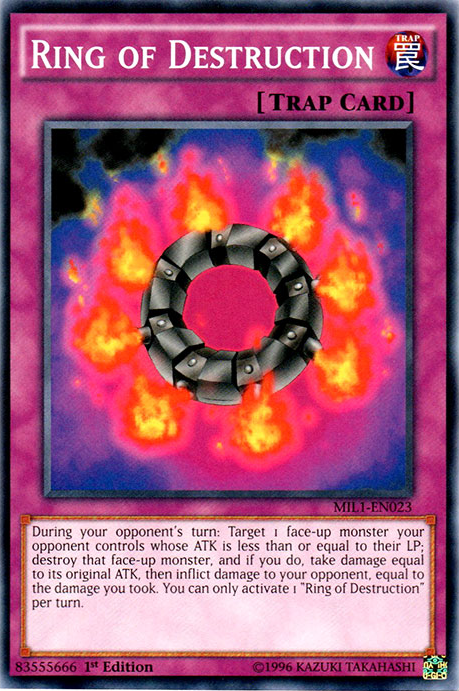 Ring of Destruction [MIL1-EN023] Common - PCA Designer Toys