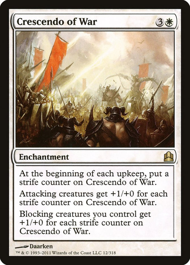 Crescendo of War [Commander 2011] - PCA Designer Toys