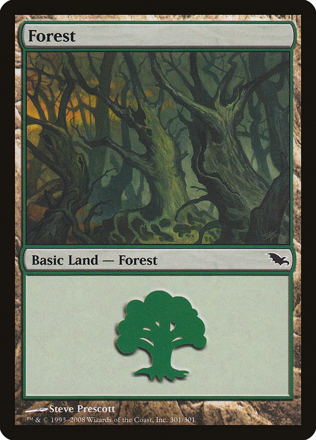 Forest (301) [Shadowmoor] - PCA Designer Toys