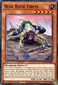 War Rock Orpis [BLVO-EN095] Common - PCA Designer Toys