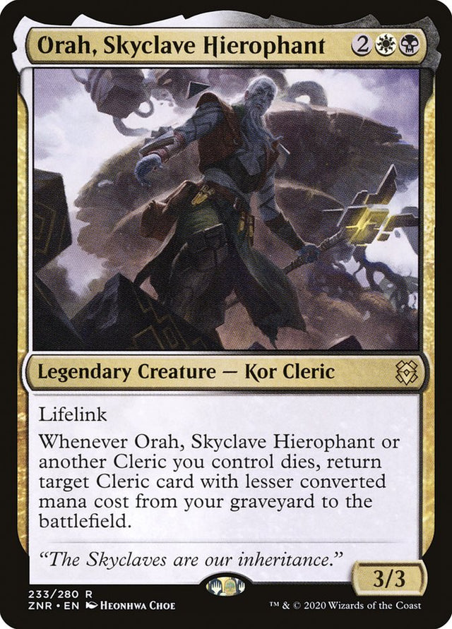 Orah, Skyclave Hierophant [Zendikar Rising] - PCA Designer Toys