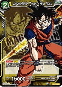 Dependable Dynasty Son Goku (BT4-078) [Magnificent Collection Broly Version] - PCA Designer Toys