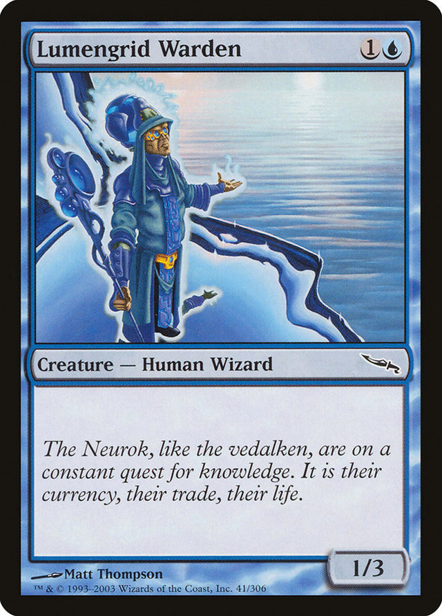Lumengrid Warden [Mirrodin] - PCA Designer Toys