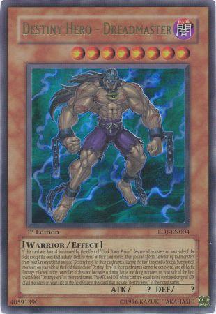 Destiny Hero - Dreadmaster [EOJ-EN004] Ultra Rare - PCA Designer Toys