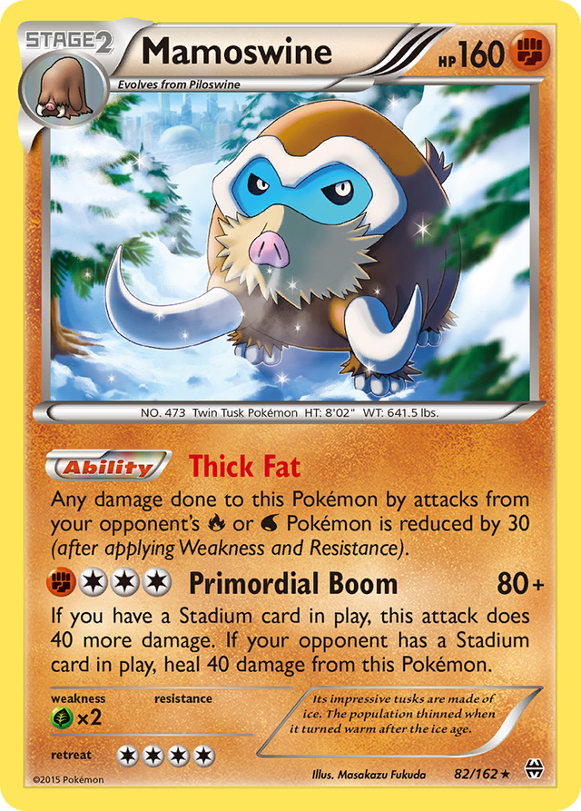 Mamoswine (82/162) [XY: BREAKthrough] - PCA Designer Toys