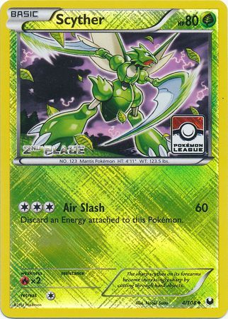 Scyther (4/108) (League Promo 2nd Place) [Black & White: Dark Explorers] - PCA Designer Toys