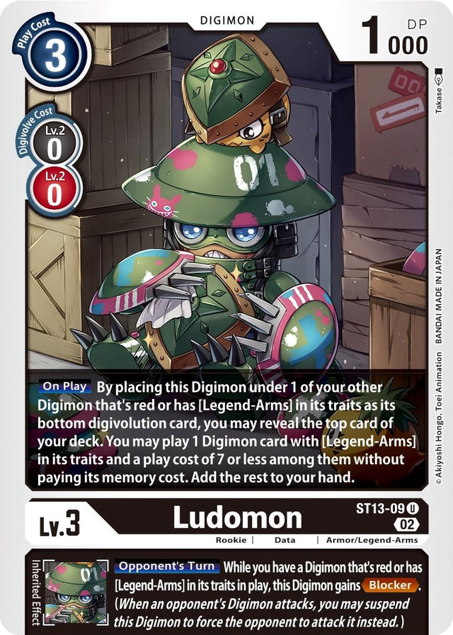 Ludomon [ST13-09] [Starter Deck: Ragnaloardmon] - PCA Designer Toys