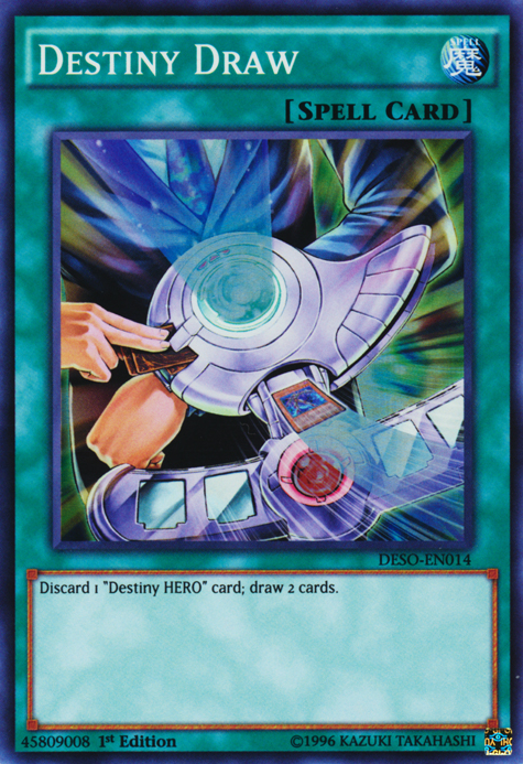 Destiny Draw [DESO-EN014] Super Rare - PCA Designer Toys