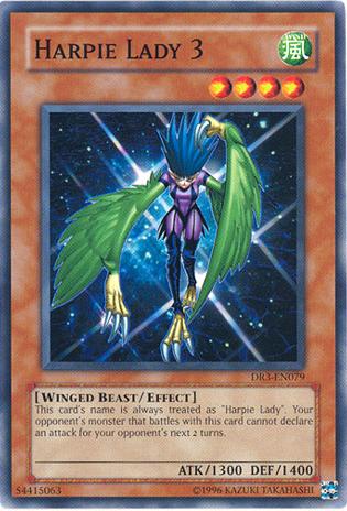 Harpie Lady 3 [DR3-EN079] Common - PCA Designer Toys