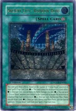 Ancient City - Rainbow Ruins [FOTB-EN045] Ultimate Rare - PCA Designer Toys