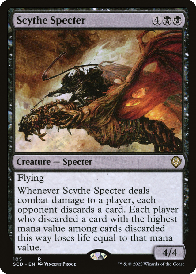 Scythe Specter [Starter Commander Decks] - PCA Designer Toys