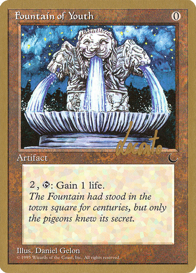 Fountain of Youth (Michael Loconto) [Pro Tour Collector Set] - PCA Designer Toys