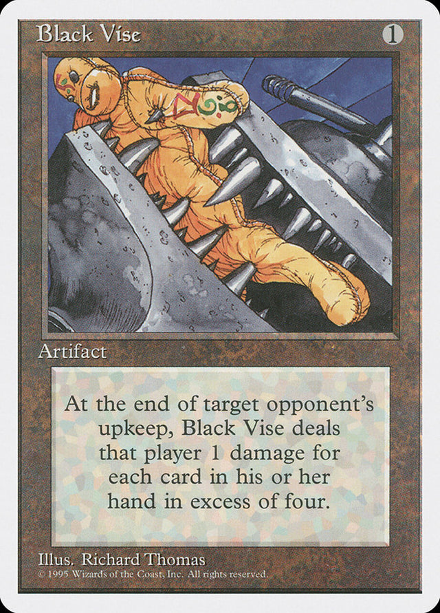 Black Vise [Fourth Edition] - PCA Designer Toys