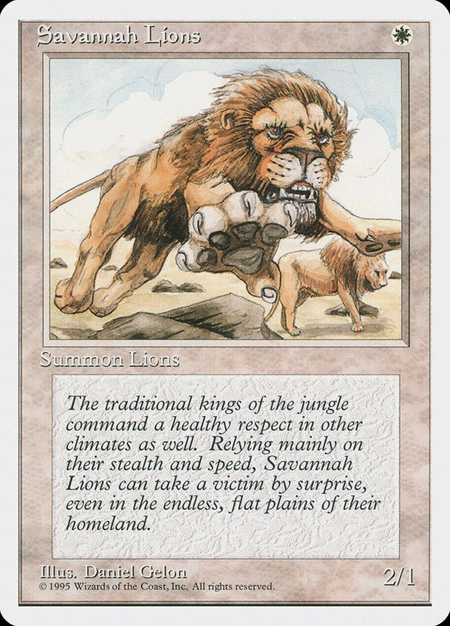 Savannah Lions [Fourth Edition] - PCA Designer Toys