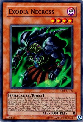 Exodia Necross [DR1-EN182] Super Rare - PCA Designer Toys