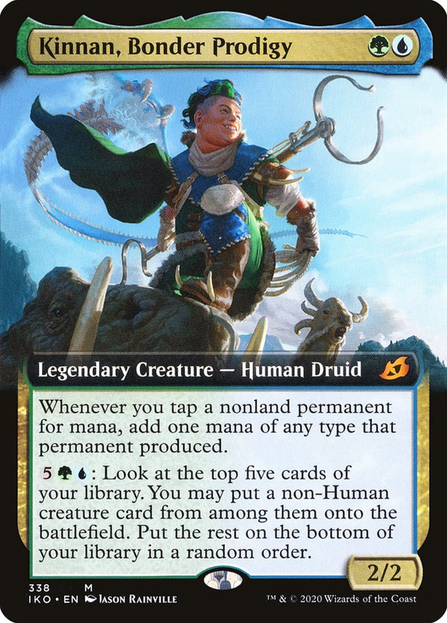 Kinnan, Bonder Prodigy (Extended Art) [Ikoria: Lair of Behemoths] - PCA Designer Toys
