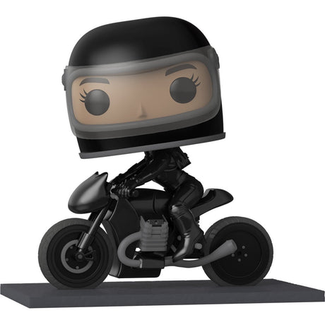 The Batman Selina Kyle on Motorcycle Deluxe Pop! - PCA Designer Toys