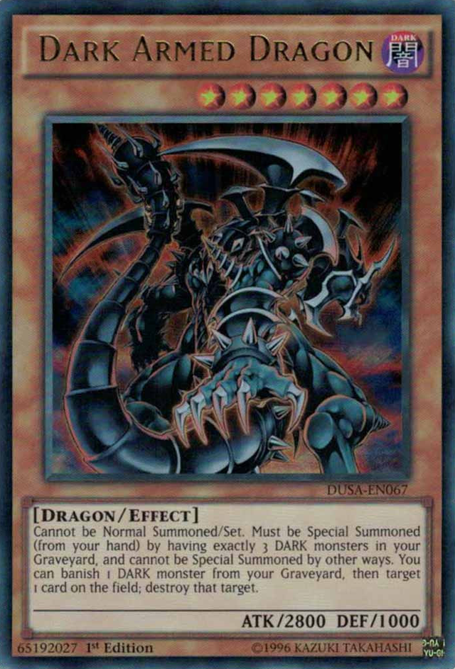 Dark Armed Dragon [DUSA-EN067] Ultra Rare - PCA Designer Toys